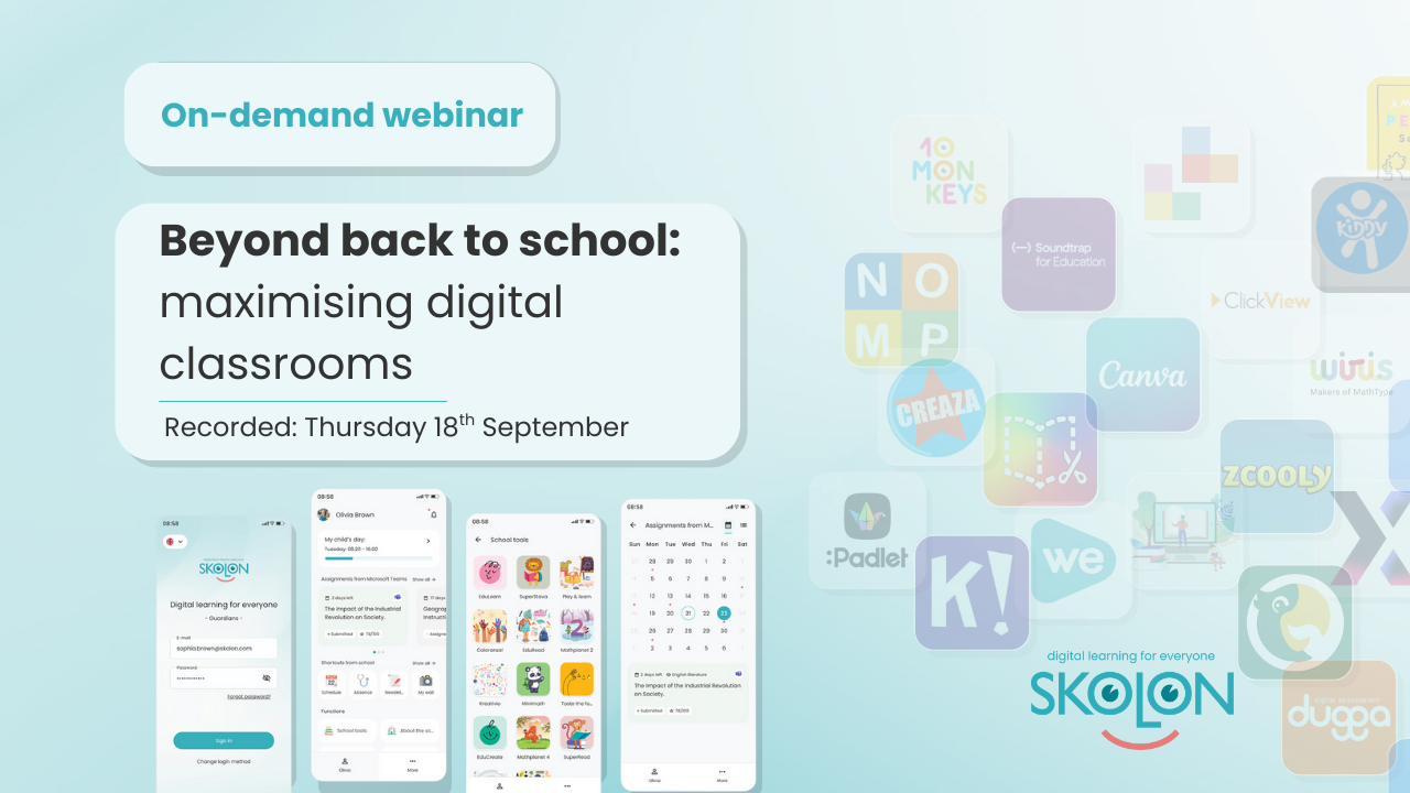 on-demand Beyond back to school maximising digital classrooms